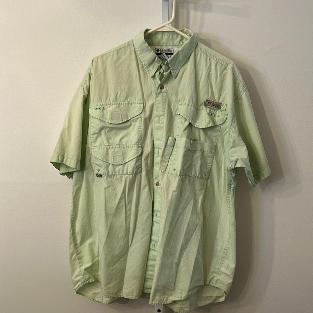 Columbia PFG fishing short sleeve shirt